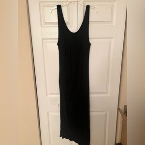 a new day Black Backless Dress